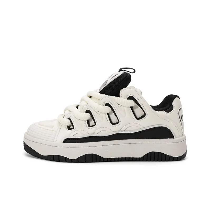 OHJC Slip-Resistant Cushioning Wear-Resistant Lightweight Breathable Low-Top Skateboard Shoes Unisex-14