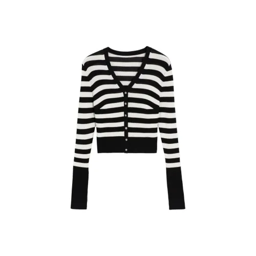 Bebe Knitwear Women's Black/White