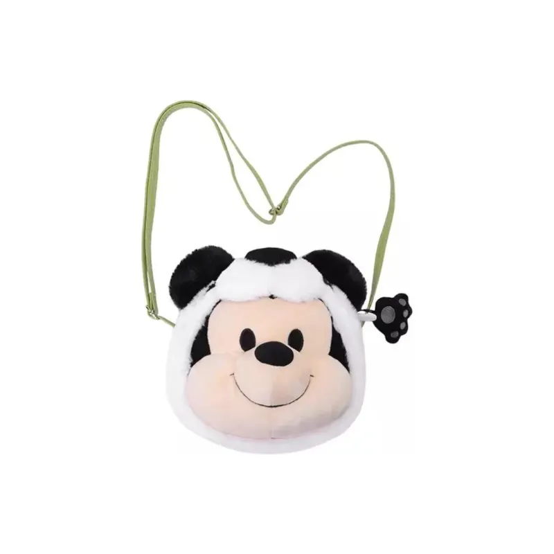 Disney Polyester Shoulder Bag Crossbody Bag Regular Unisex Black & White-1