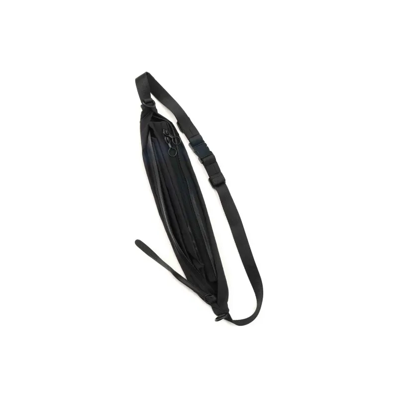 Yohji Yamamoto × Cote & Cie ADDA Collaboration Nylon Fanny Pack Unisex Black-2