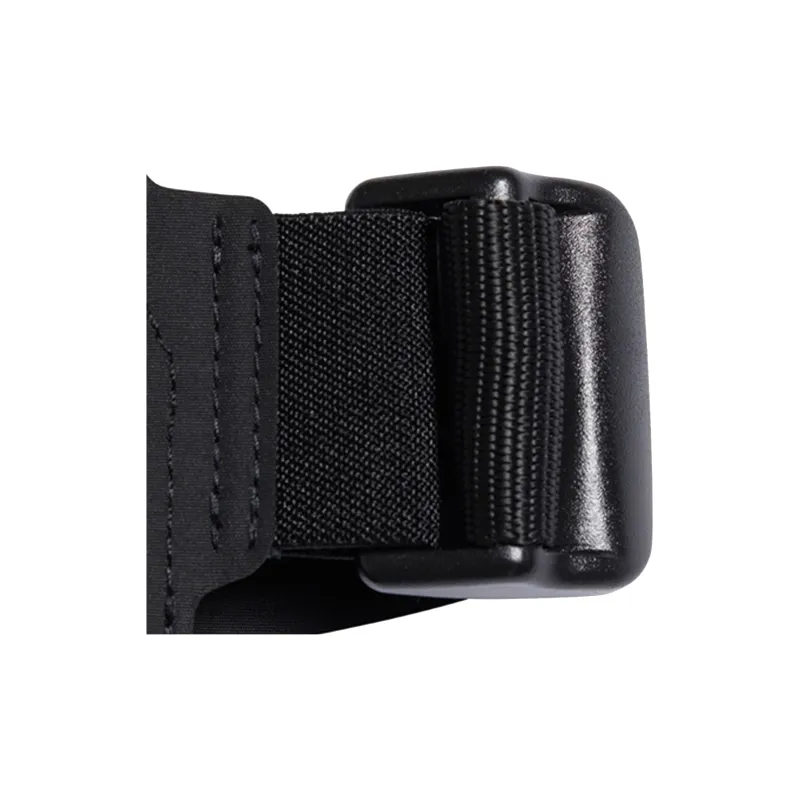Adidas Polyurethane Sports Fanny Pack With Cell Phone Pouch Regular Unisex Black-2
