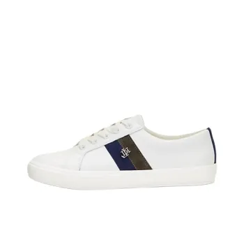 LAUREN RALPH LAUREN Low Top Skateboard Shoes Women's Blue White