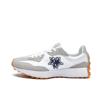 DOUBLE STAR 88 Breathable Running Shoes Men's White Gray Blue