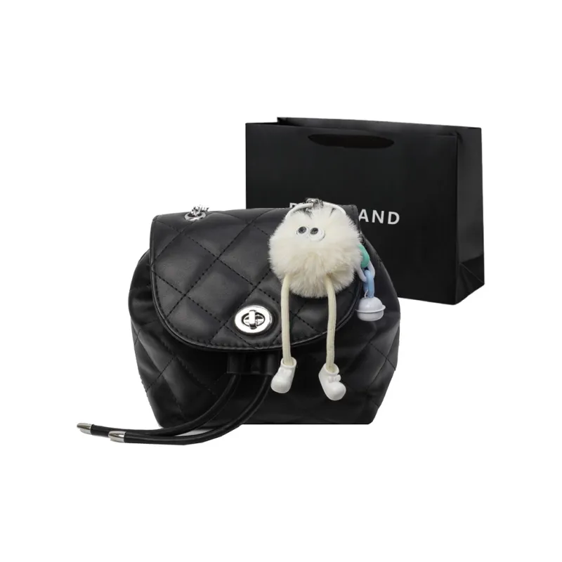PINK·LAND PU Backpack Women's Silver & Pink/Pink/Ecru/Black/Black & Pink/Blue-35