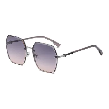PRETTYALLUSION Irregular Shape Sunglasses Women's