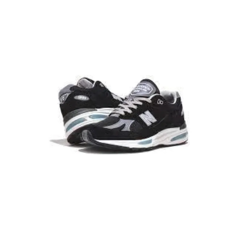 New Balance 991v2 MiUK Black Grey-1