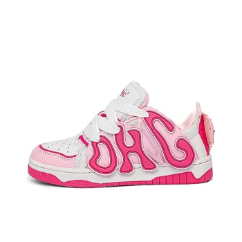 OHJC Slip-Resistant Cushioning Wear-Resistant Lightweight Breathable Low-Top Skateboard Shoes Unisex