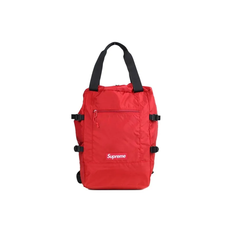 Supreme SS19 Nylon Backpack Regular Unisex Red-1