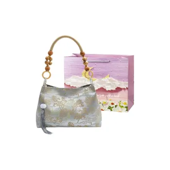 Bansusu PU Shoulder Bag, Handbag Women's Silver/Champagne/Ecru/Pink