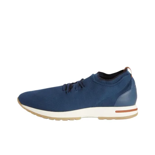 Loro Piana Casual Shoes Men Low-Top Blue