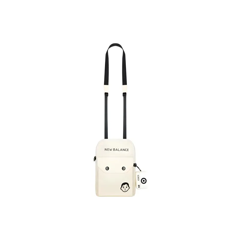 New Balance Noritake Collaboration Fabric Shoulder Bag Crossbody Bag Regular Unisex Ivory White-0