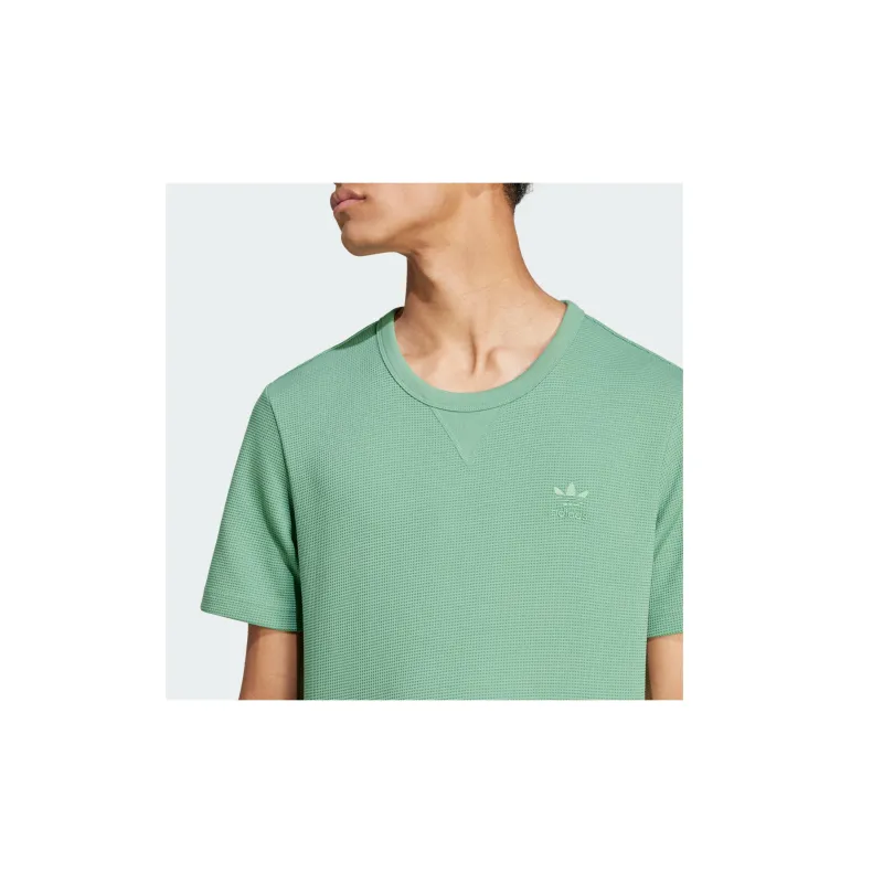 Adidas Originals Essential T Shirt Men's Light Green-7