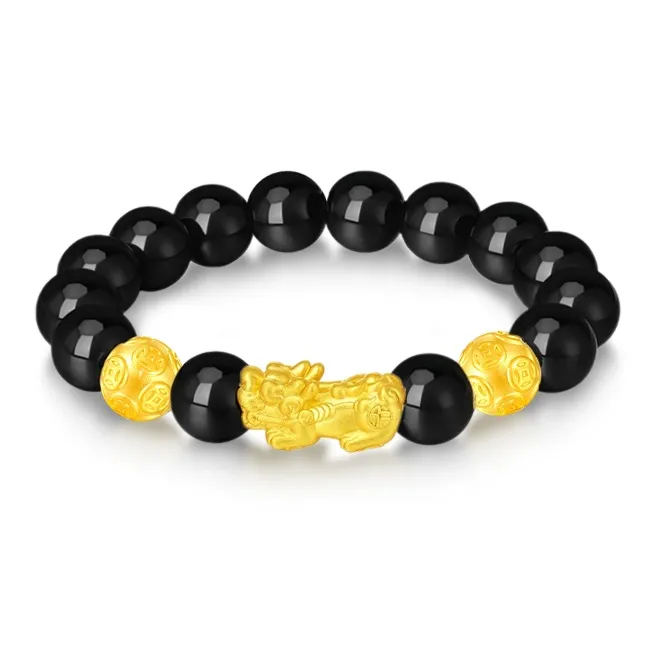 MISS TOOYA Obsidian Bracelets Unisex-0