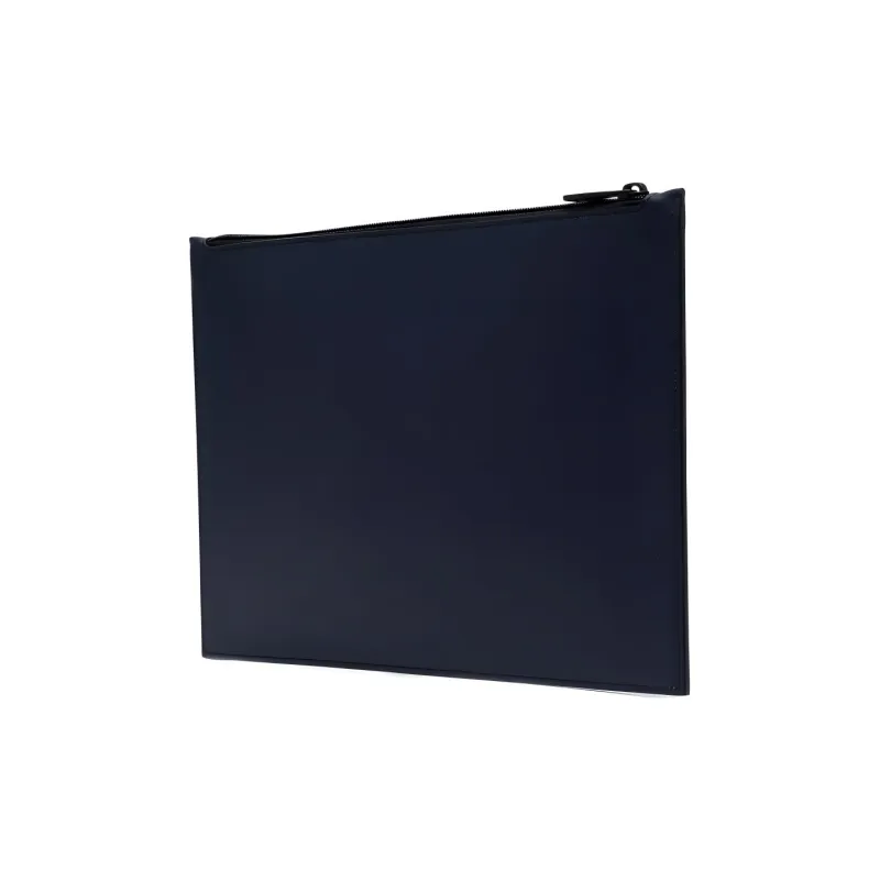Alexander McQueen Leather Clutch Men's Blue-1