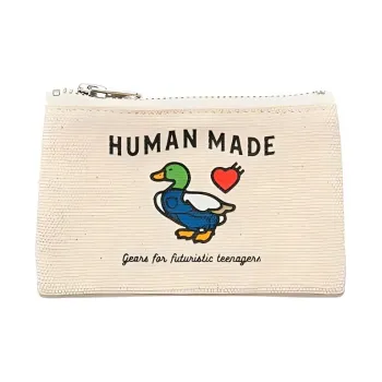HUMAN MADE Canvas Coin Purse Regular Women's White