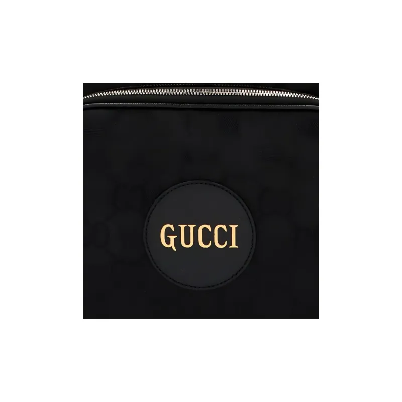 GUCCI Off The Grid Nylon Shoulder Bag Unisex Black-2