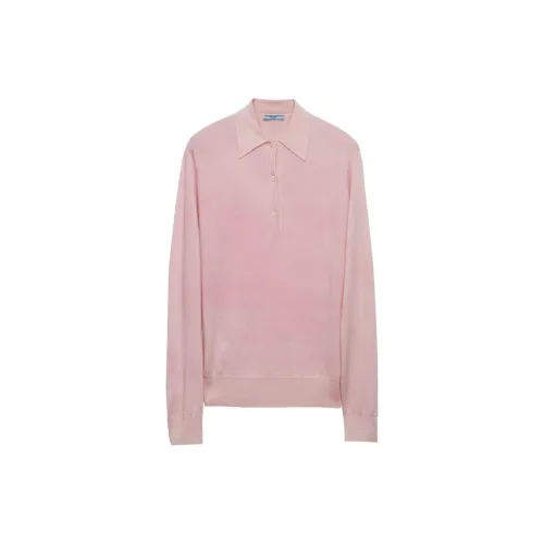 PRADA Cashmere Sweaters Women's Light Pink