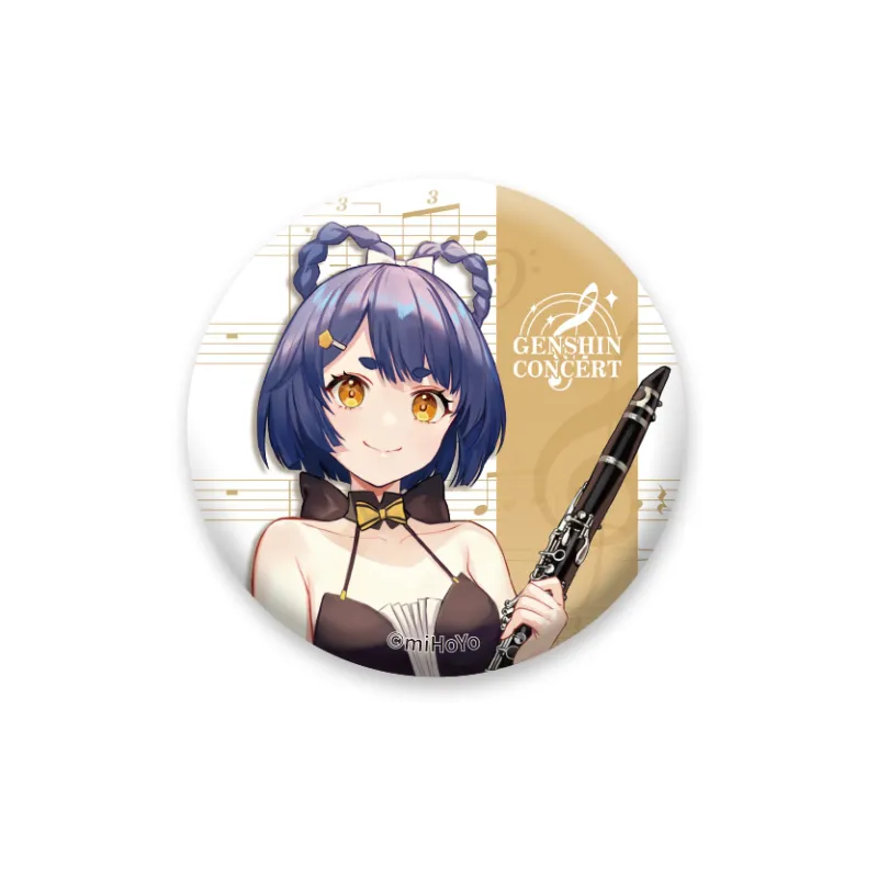 GenShin Venti Barbara Qiqi Cola Diluc Beiying Qingkong Kaya Xiangpi Symphony Into Dream Collection Character Badges-3