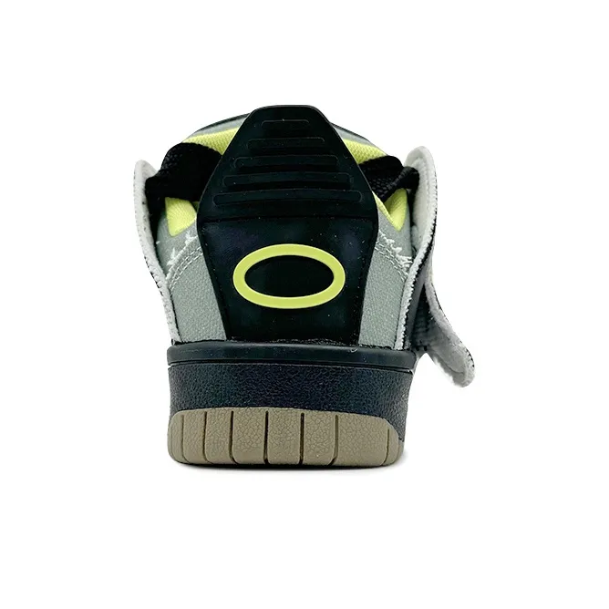 OHJC Denim Collection Slip-Resistant Cushioning Wear-Resistant Lightweight Low-Top Skateboard Shoes Unisex-10