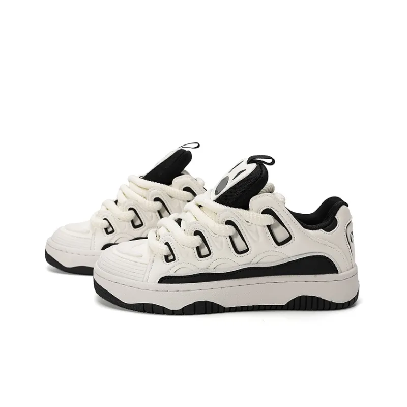 OHJC Slip-Resistant Cushioning Wear-Resistant Lightweight Breathable Low-Top Skateboard Shoes Unisex-15