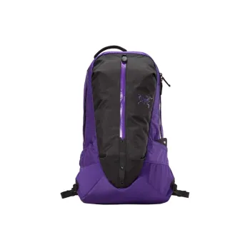 Arcteryx Nylon Outdoor Hiking Bag Backpack Regular Unisex Silver Dream Purple