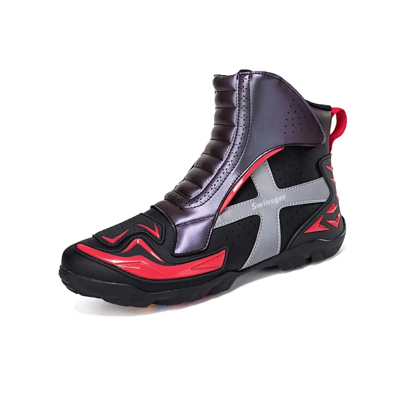 Swinsger Cushioning High Top Cycling Shoes Men's-5