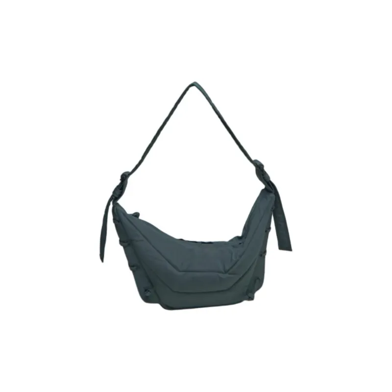 Lemaire Nylon Portable Crossbody Bag, Shoulder Bag Trumpets Women's Asphalt-5