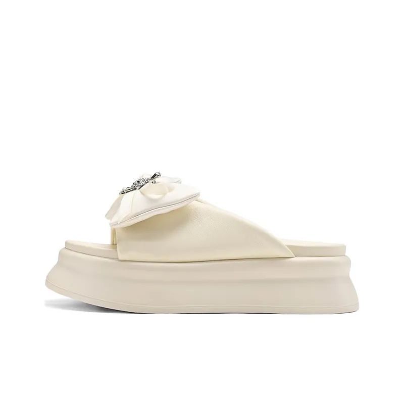 BOSSSUNWEN Cut Out Slide Slippers Women's-5