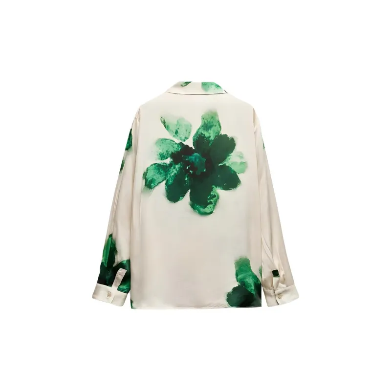 ZARA Shirts Women's Green-1
