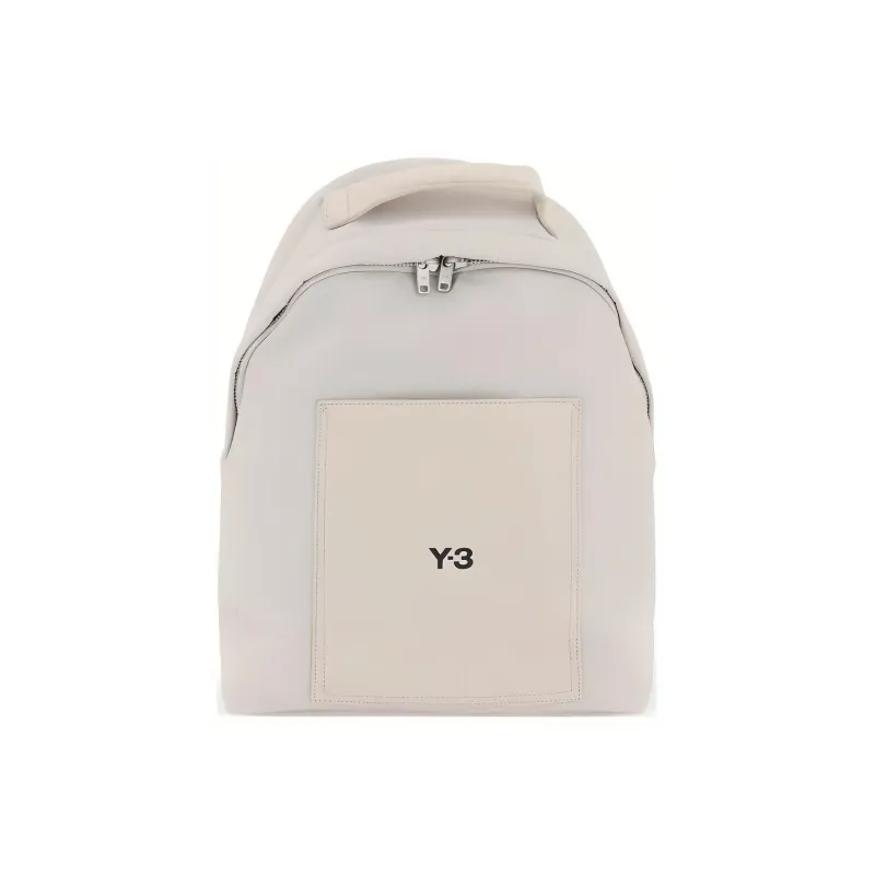 Y-3 Lux Logo-print Backpack-0