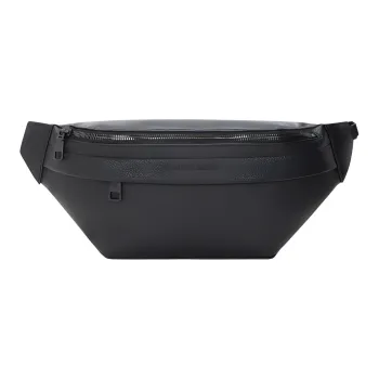 CALVIN KLEIN Synthetic Leather Fanny Pack Men's Black