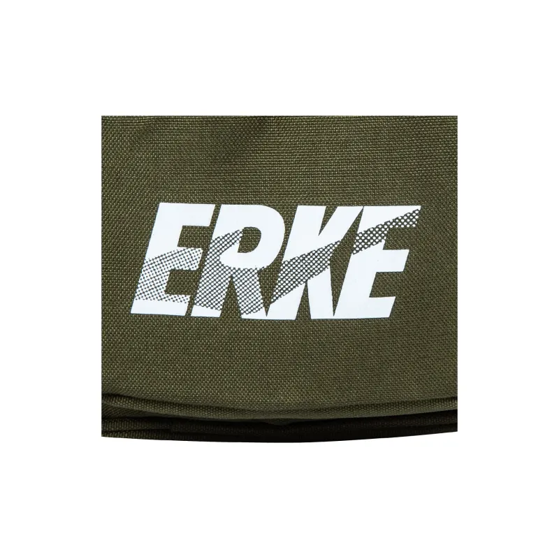 Erke Textile Fabric Crossbody Bag Regular Unisex Reed Green-3
