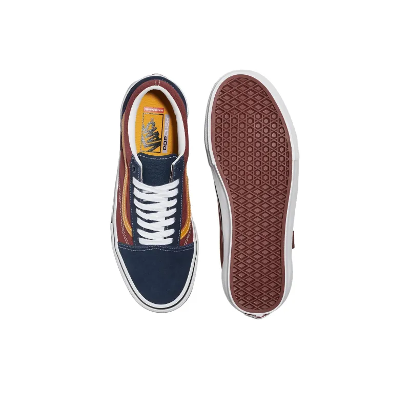 Vans Old Skool 'Navy Burgundy'-4