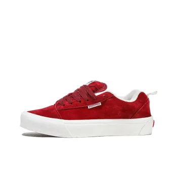 HOMDOON Coverage Wear Resistant Support Low Top Skateboard Shoes Unisex Deep Red