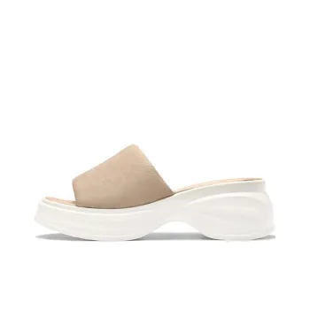 BOSSSUNWEN Foam Sole Cut Out Slip Resistant Abrasion Resistant Slide Slippers Women's