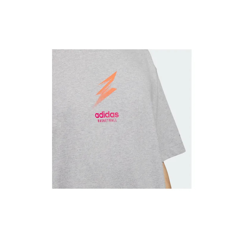 Adidas T Shirt Men's Medium Heather Gray-8