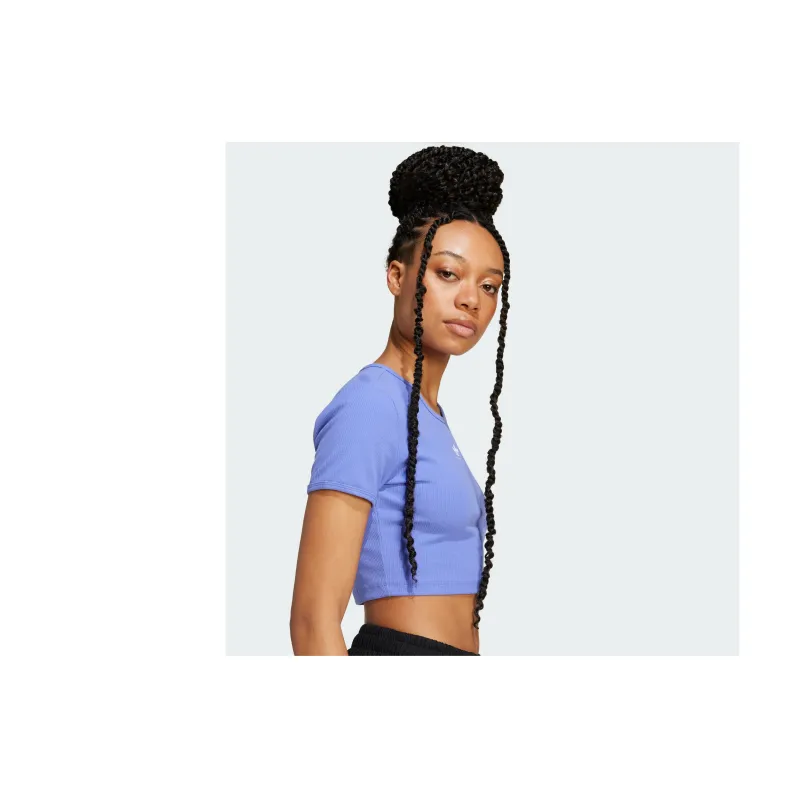 Adidas Originals ESSENTIALS Regular T Shirt Women's Cobalt Blue-5