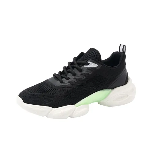 Moffett Cushioned Slip-Resistant Low-Top Running Shoes Unisex