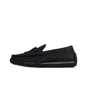 LOUIS VUITTON Racer Beanie Shoes Women's Black