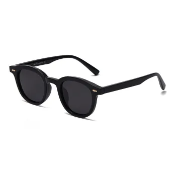 PRETTYALLUSION Round Sunglasses Unisex