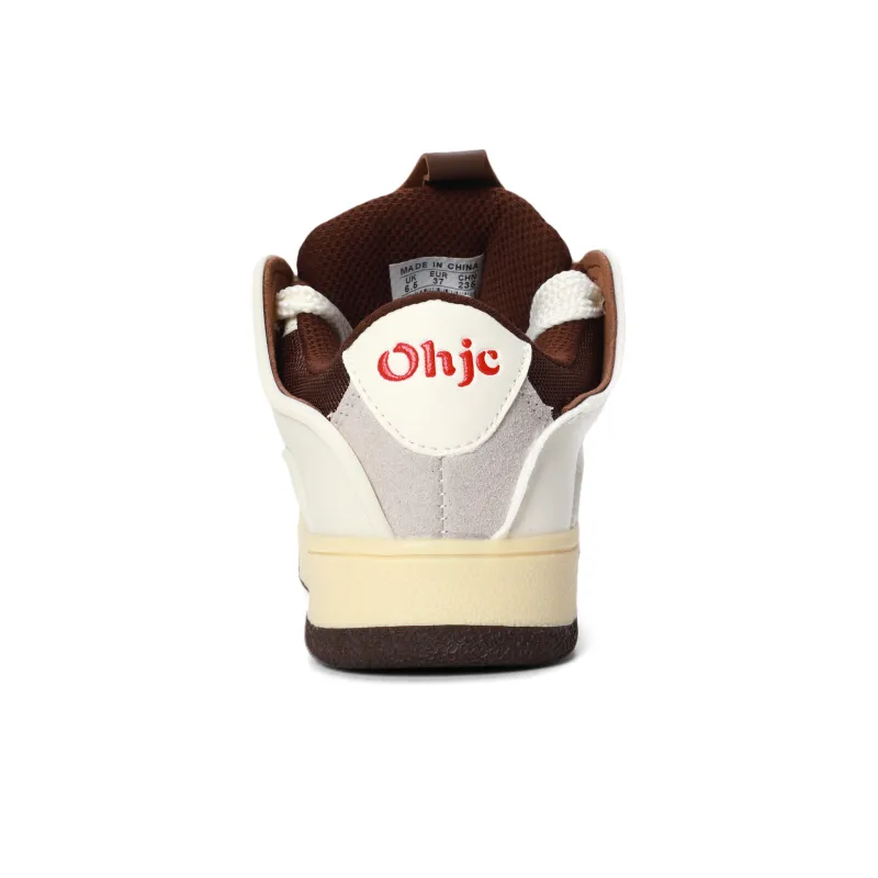 OHJC Slip-Resistant Cushioning Wear-Resistant Lightweight Breathable Low-Top Skateboard Shoes Unisex-16