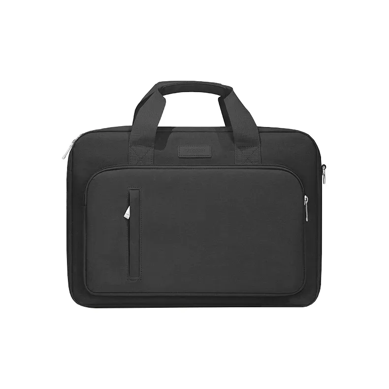 Techson Oxford Laptop Bag Regular Unisex Khaki/Gray/Black-6