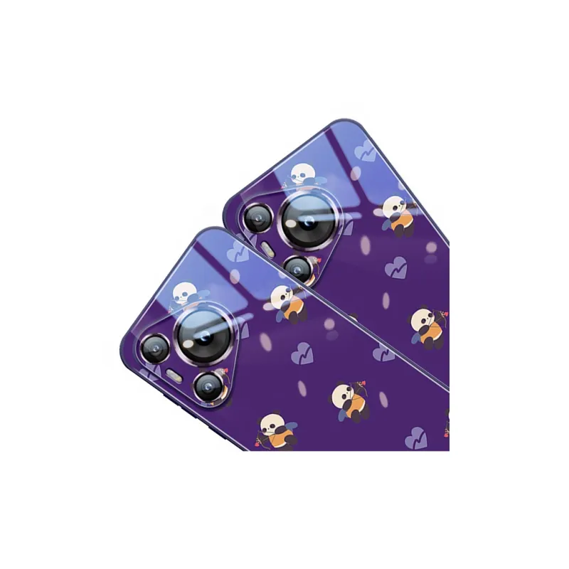 Sen Dog Glass Material Cute Advanced Sensing Phone Cases Compatible With HUAWEI Pura70/70Pro/70Pro+/70ULTRA-5