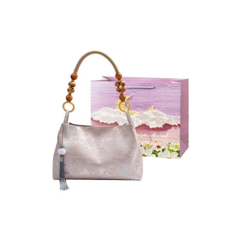 Bansusu PU Shoulder Bag, Handbag Women's Silver/Champagne/Ecru/Pink-9