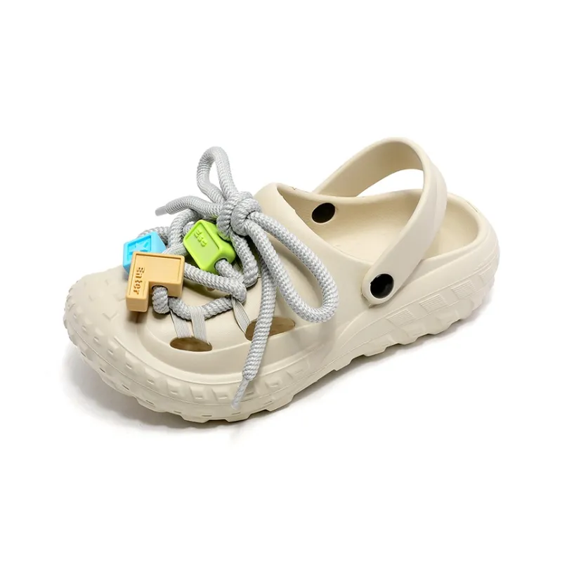 OUBT Niche Tire Base Clogs Unisex-2
