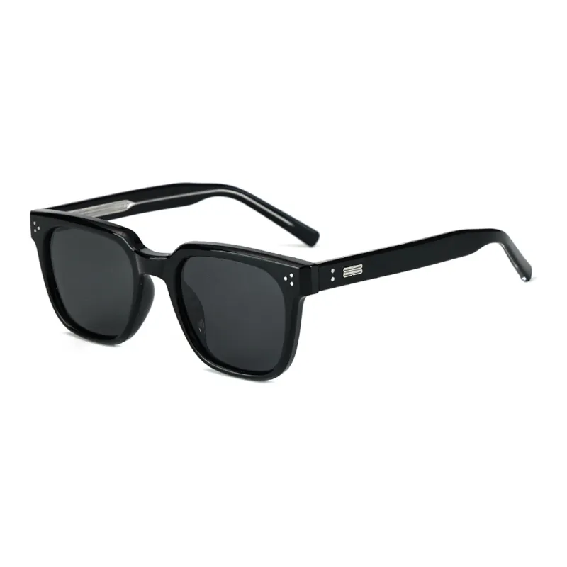 PRETTYALLUSION Plate Frame TR90 Oval Sunglasses Unisex-0