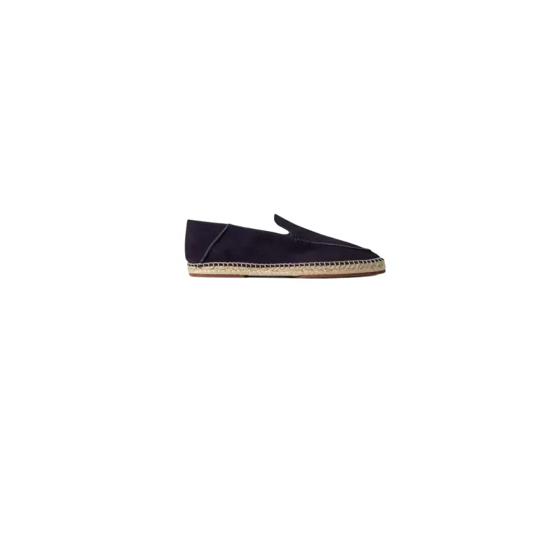 Loro Piana Casual Shoes Men's Dark Blue-1