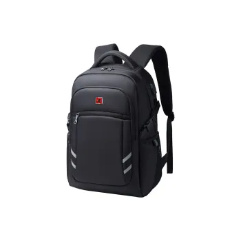 KINGSGEAR Nylon Fabric Backpack Regular Men's Black Blue Red