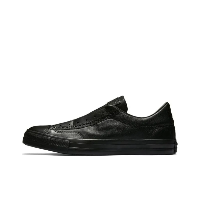 CHUCK TAYLOR x Converse Anti-Slip Wear-Resistant Low-Top Skateboard Shoes Unisex Black-0