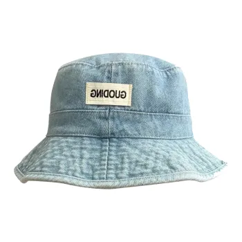 FILES Cotton Bucket Hats Unisex